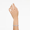 Swar*vski - Mesmera bracelet Mixed cuts, White, Rhodium plated